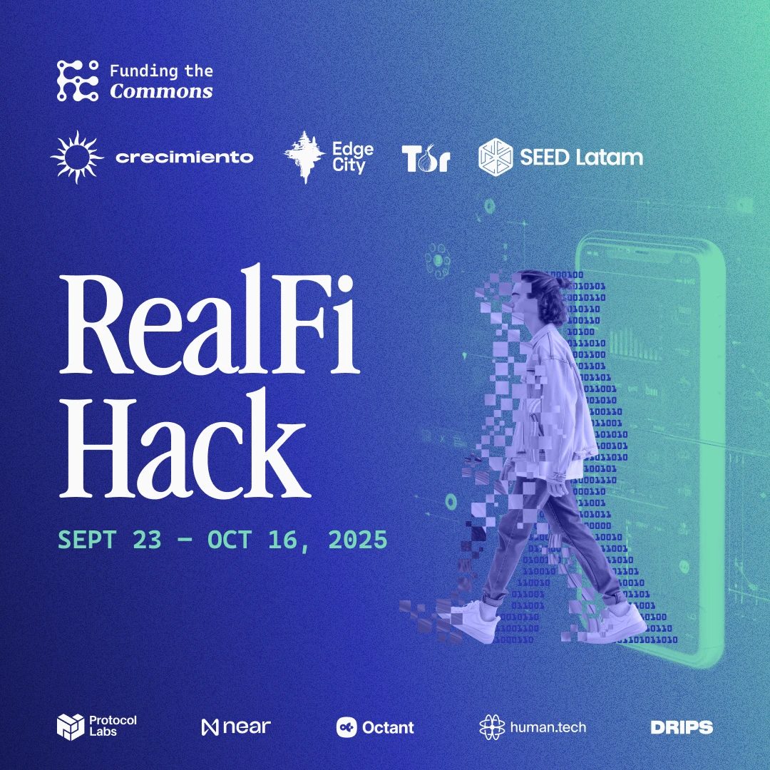 RealFi Hack 2025 poster